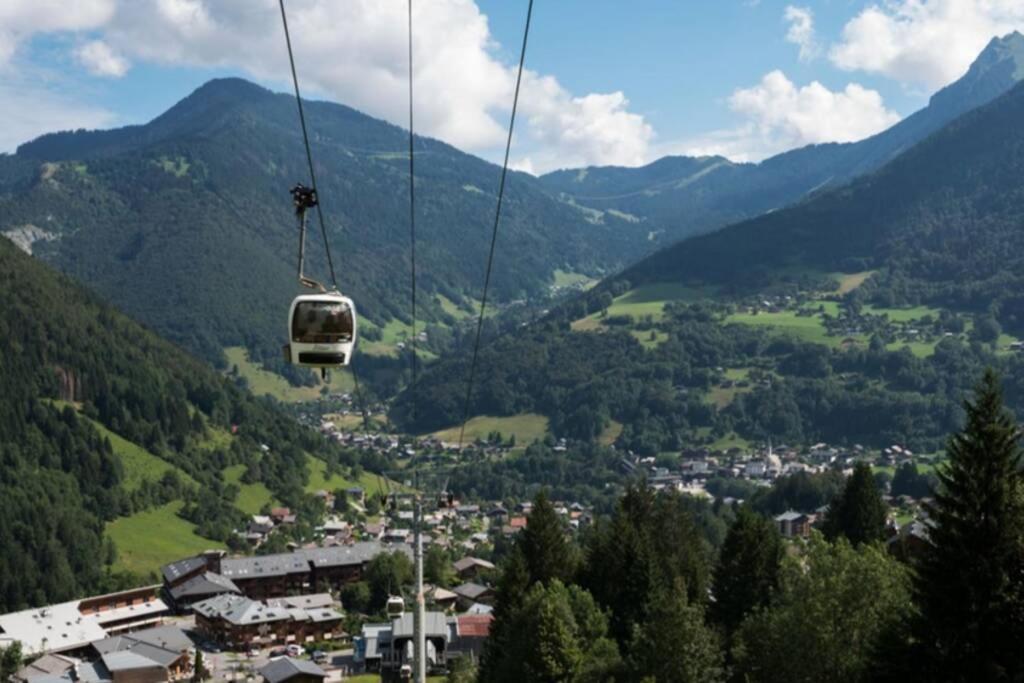 Les Cimes, Chaleureux Studio 4 Pers, 50M Du Telecabine, Vue Degagee Sur Les Pistes, Draps Non Compris Saint-Jean-dʼAulps Zewnętrze zdjęcie