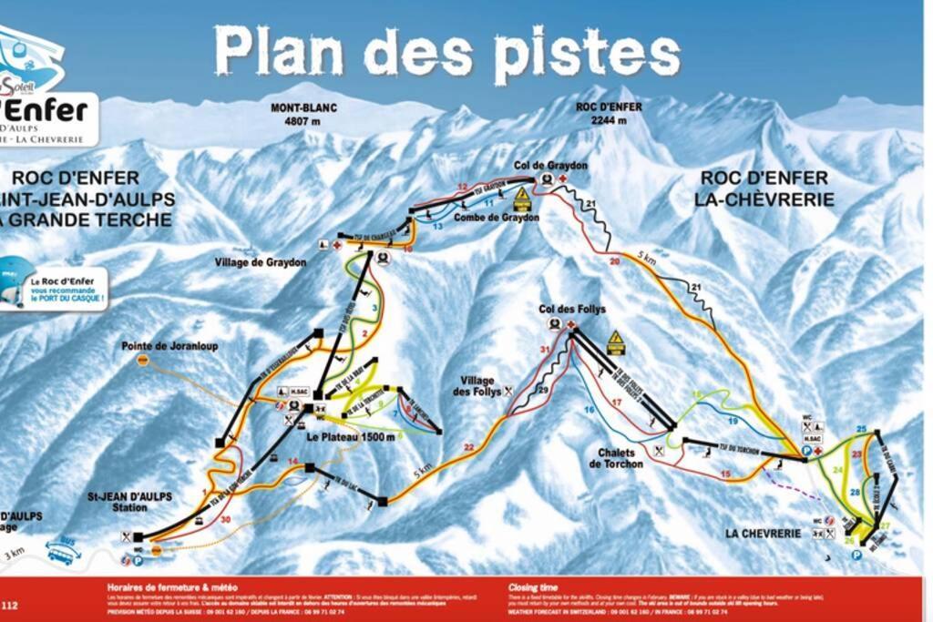 Les Cimes, Chaleureux Studio 4 Pers, 50M Du Telecabine, Vue Degagee Sur Les Pistes, Draps Non Compris Saint-Jean-dʼAulps Zewnętrze zdjęcie